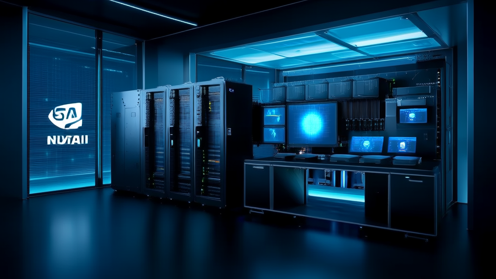 OpenAI, NVIDIA, and Nscale Launch UK's Largest Supercomputer for AI Innovation - AI Generated Image