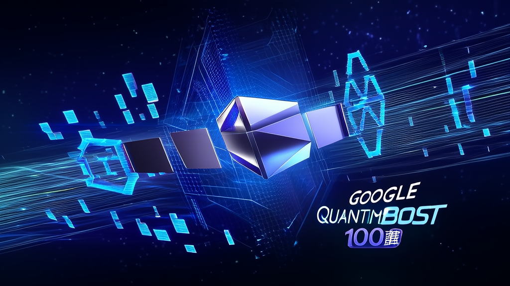Google's QuantumBoost Revolutionizes AI with 1,000x Faster Computing - AI Generated Image
