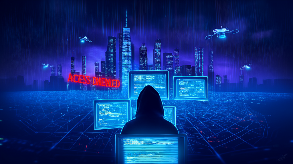 US and UK Authorities Charge Teen in 120+ 'Scattered Spider' Hacks - AI Generated Image