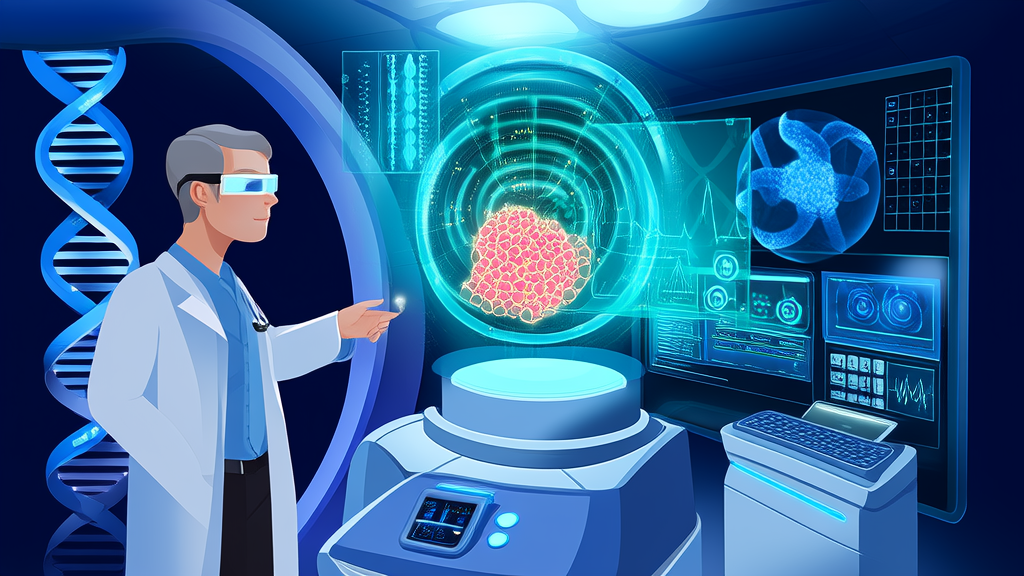 AI in Healthcare: How Machine Learning is Saving Lives and Improving Cancer Detection - AI Generated Image