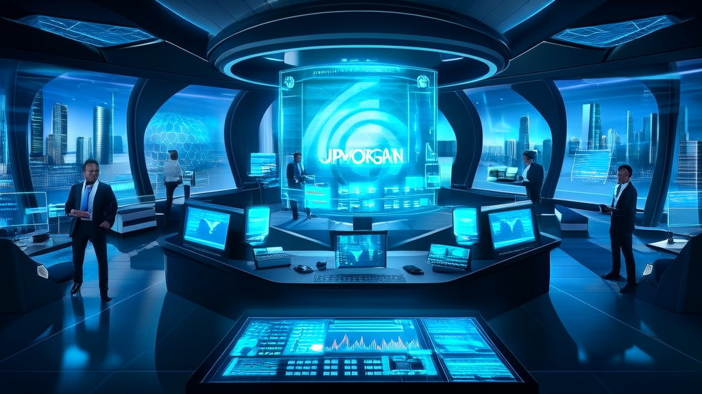 AI-Driven Financial Insights Boost JPMorgan's Trading Efficiency by 20% - AI Generated Image