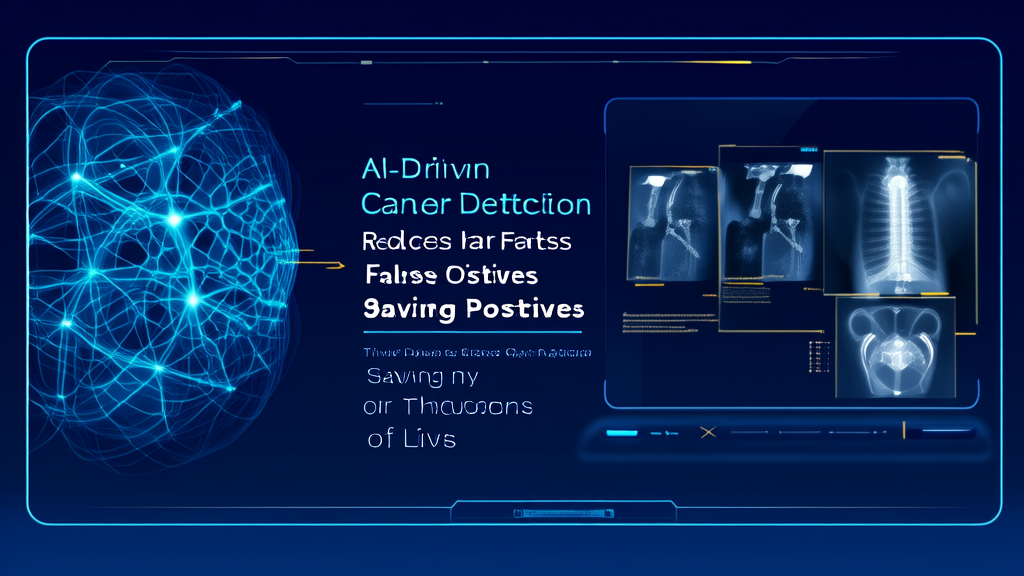 AI-Driven Cancer Detection Reduces False Positives by 9.2%, Saving Thousands of Lives - AI Generated Image