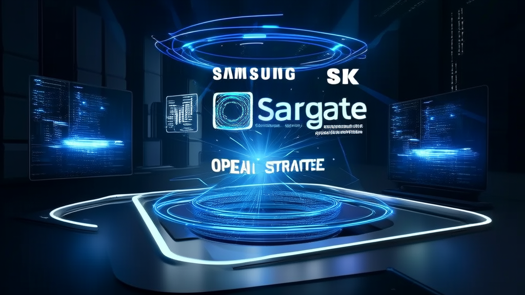 Samsung and SK Join OpenAI’s Stargate to Expand Global AI Infrastructure - AI Generated Image