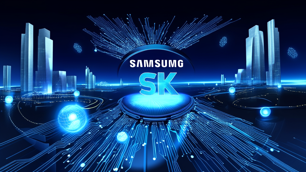 Samsung and SK Join OpenAI’s Stargate to Expand Global AI Infrastructure - AI Generated Image