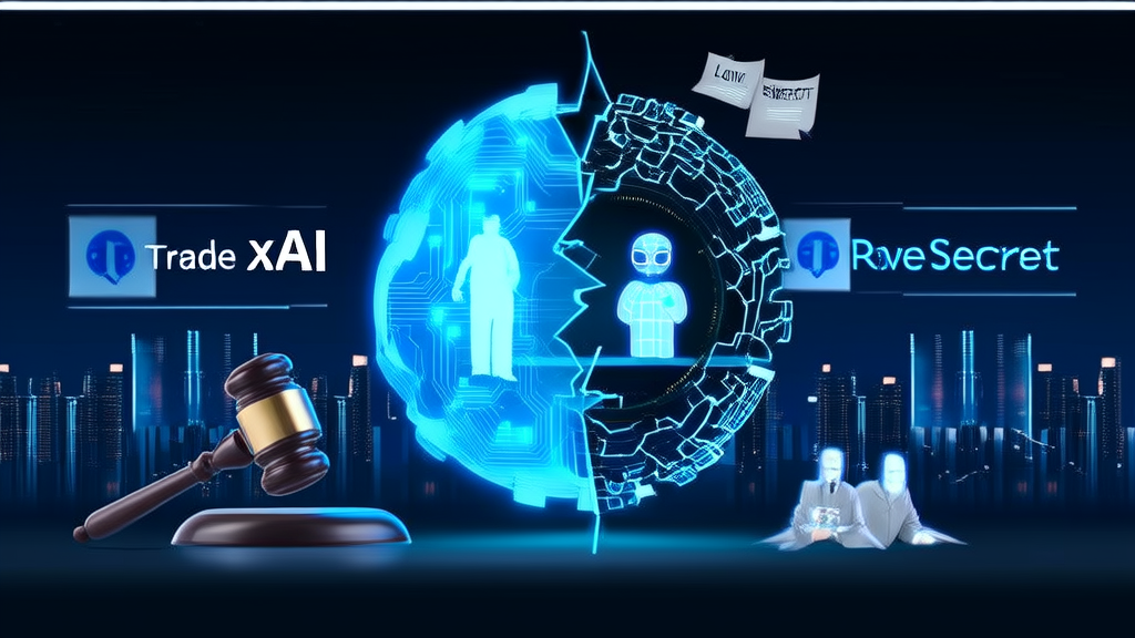 xAI Sues OpenAI for Alleged Trade Secret Theft - AI Generated Image