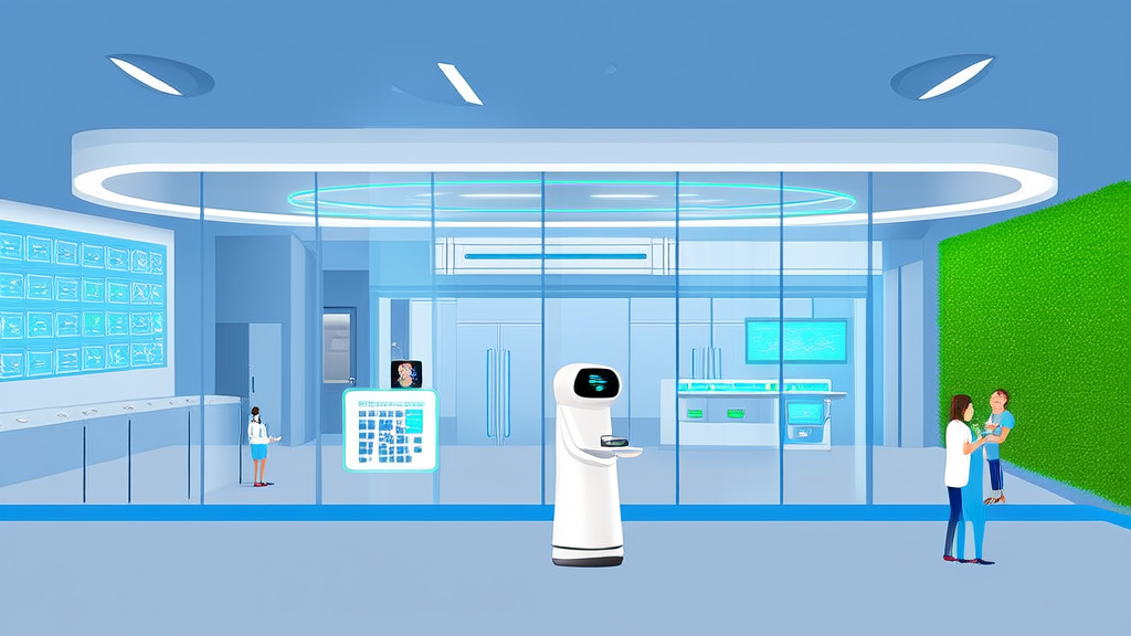 AI slashes healthcare wait times by 20%, transforming patient care and efficiency - AI Generated Image