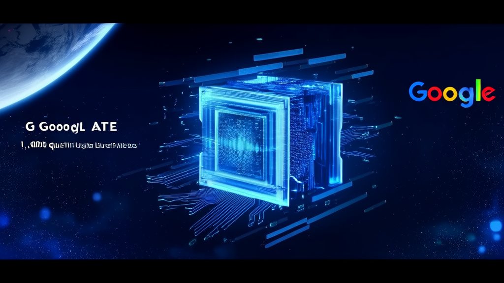 Google Unveils 1,000-Qubit Quantum AI Processor, Revolutionizing Computation - AI Generated Image