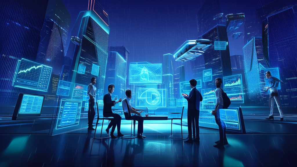 Big Tech Unveils Revolutionary AI-Powered Financial Tools, Transforming Business Management - AI Generated Image