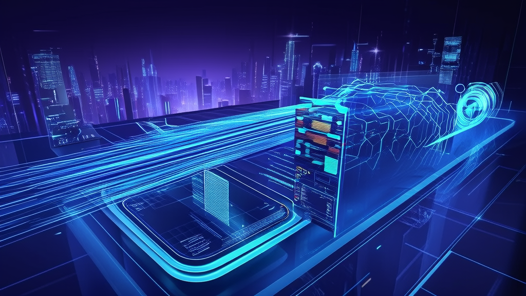 Google's QuantumAI Achieves 1,000x Faster Processing, Revolutionizing AI - AI Generated Image
